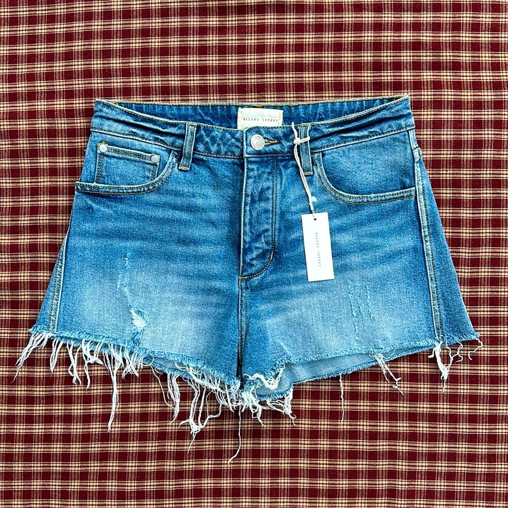 Woman’s Gilded Intent Hi Rise Denim Shorts